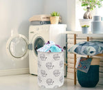 Essme lion theme home organizer basket styled elegantly inside a modern kids bedroom setup.