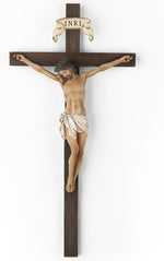 BC Catholic Crucifix Wall Cross 24" H Jesus Cross for Wall | Jesus Christ Religious Home Decor, Catholic Gifts, Collectable Statue Renaissance Sculpture handmade By Buildclassic - Image 11