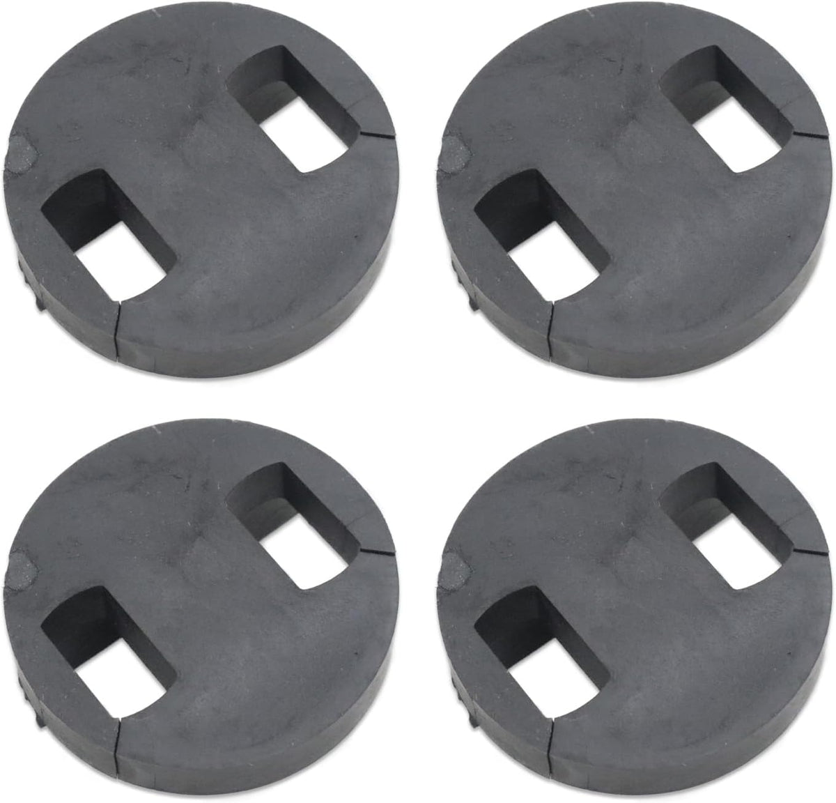 Four piece rubber cello mute set for quiet practice