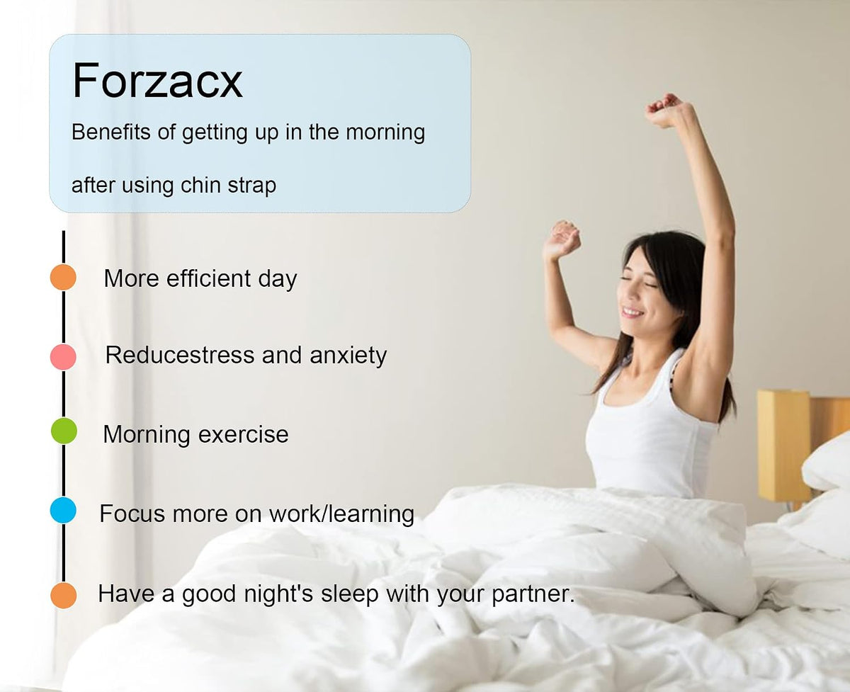 Forzacx breathable chin strap flat lay view