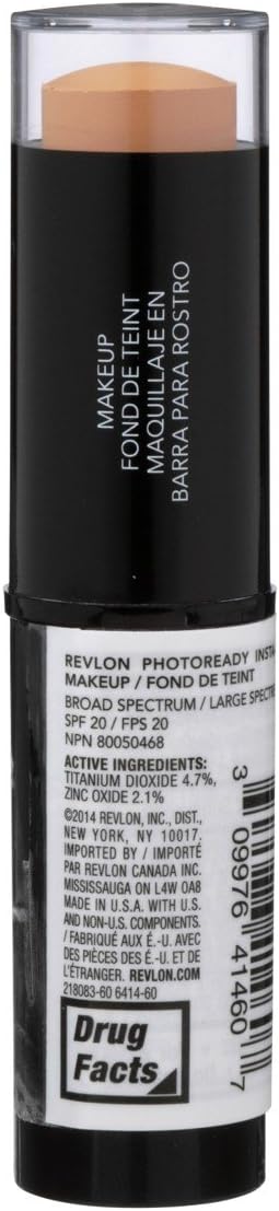 Revlon face makeup stick showing creamy texture and swivel mechanism