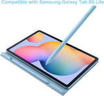 Angora Blue Samsung Galaxy Tab S6 Lite replacement stylus pen side angle