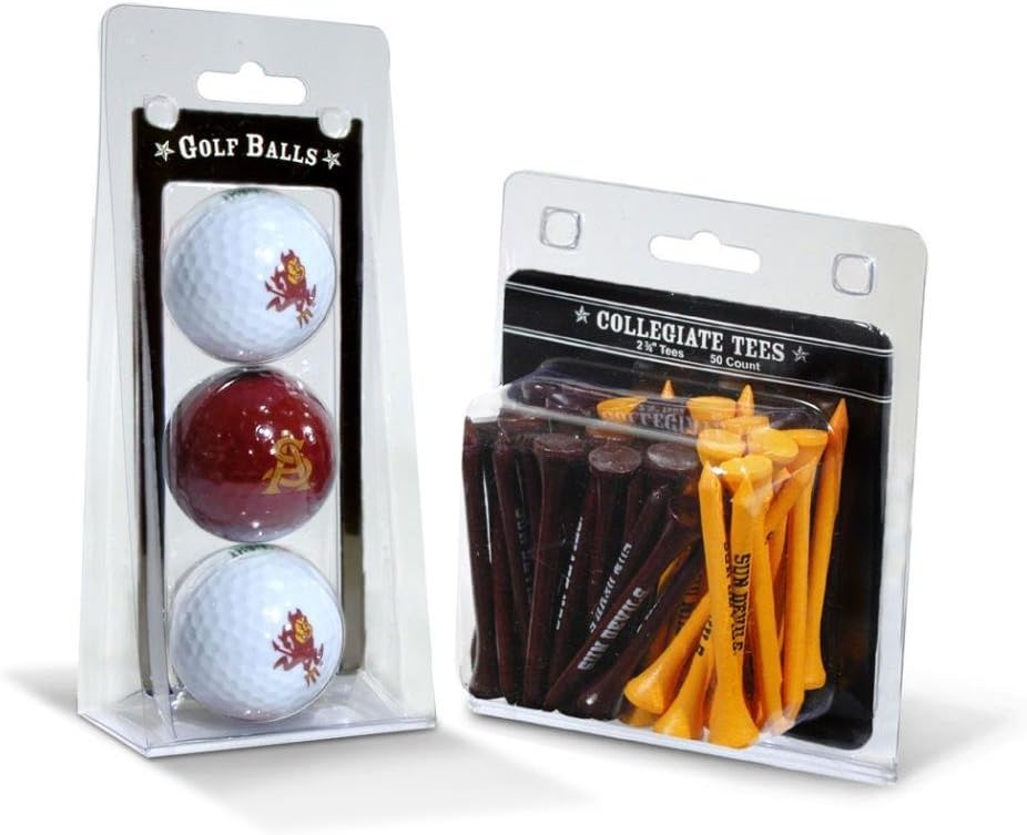 Team Golf NCAA Clemson Tigers 3 Golf Balls And 50 Golf Tees Logo Imprinted Golf Balls (3 Count) & 2-3/4" Regulation Golf Tees (50 Count), Multi Colored - Image 13