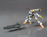 Gundam Barbatos Lupus Rex holding massive mace weapon accessory