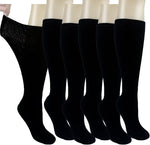 Ioryzek diabetic socks front view showing extra wide top for circulation