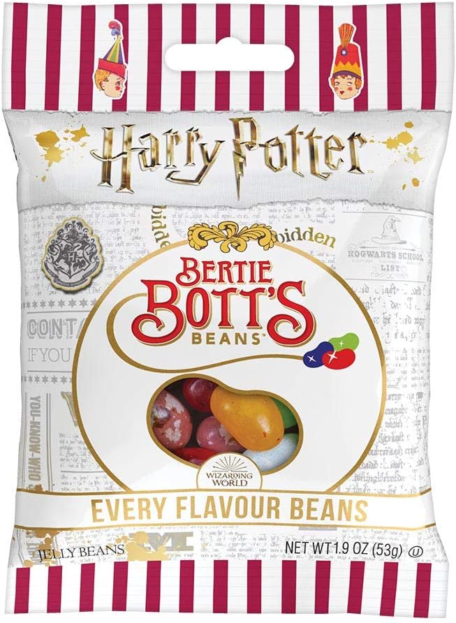 Jelly Belly novelty candy box display with iconic movie styling