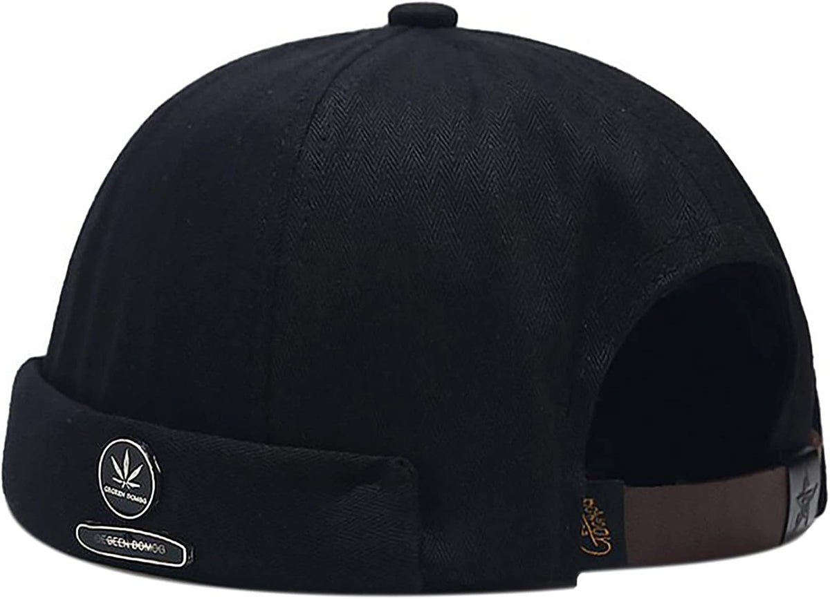 XYIYI harbor cap branded patch detail on side