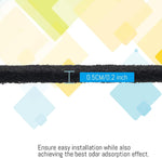 USEAMIE replacement filters layout showing all ten pieces inside the package
