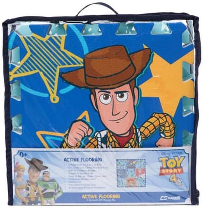 Capelli Sport Disney Toy Story EVA foam play mat set assembled