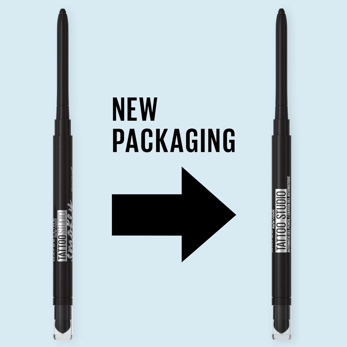 Maybelline Tattoo Studio Smokey Brown eyeliner open barrel view