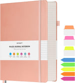 College Ruled Notebook B5, 312 Numbered Pages Diary, Lined Leather Journal | Extra-Thick with 2X Writing Space, 100gsm No Bleed Paper, Hardcover, Lay-Flat, for Work, School, Meeting Notes & Journaling - Image 9