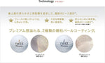 Bridgestone Phyz Premium Gold Pearl golf balls display view