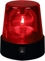 Denpetec LED Strobe Light, 360° Rotating DJ Flashing Stage Effect, Battery Powered, Red, 1pc - Image 1