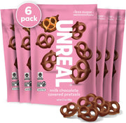 3.5 Ounce (Pack of 6) - Milk Chocolate Pretzels
