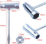 Chainsaw repair tool with bar nuts