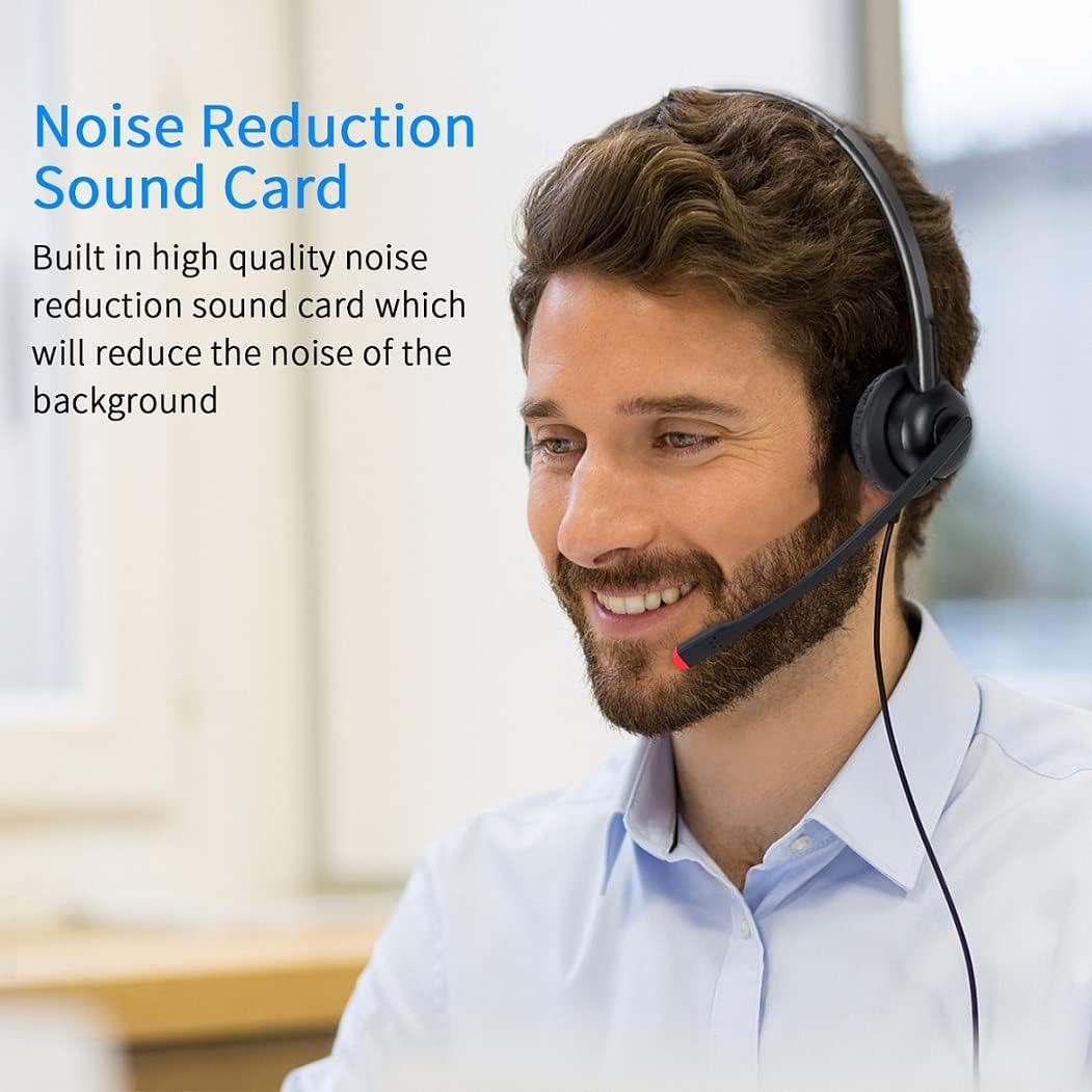 Daily Headset USB audio device connected for laptop
