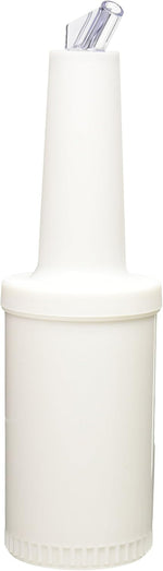 Winco Brown 1 qt Pour Bottle with Lid | NSF certified for safety, Foodservice, Great for Sauces, Syrups, Drink Mixers and Bar Service - Image 12