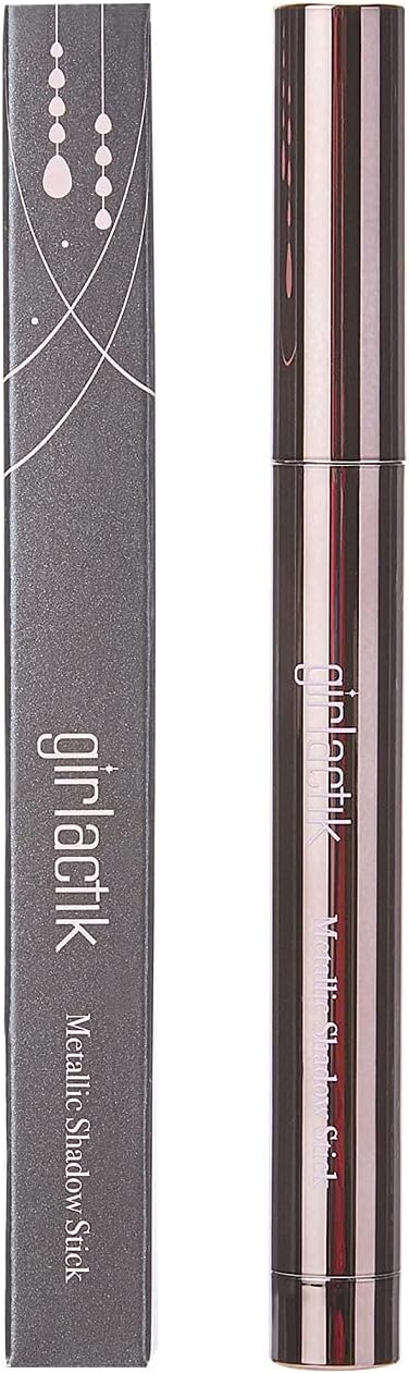Girlactik Metallic Shadow Stick Garnette built in sharpener detail
