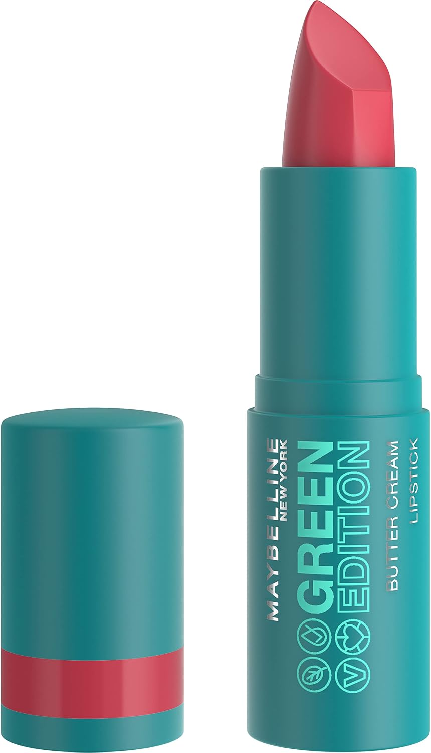 Maybelline Green Edition lipstick collection group shot