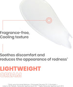 Avène Redness Expert cream texture demonstration on skin
