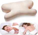 Clieey anti aging pillow styled for side back and stomach sleepers