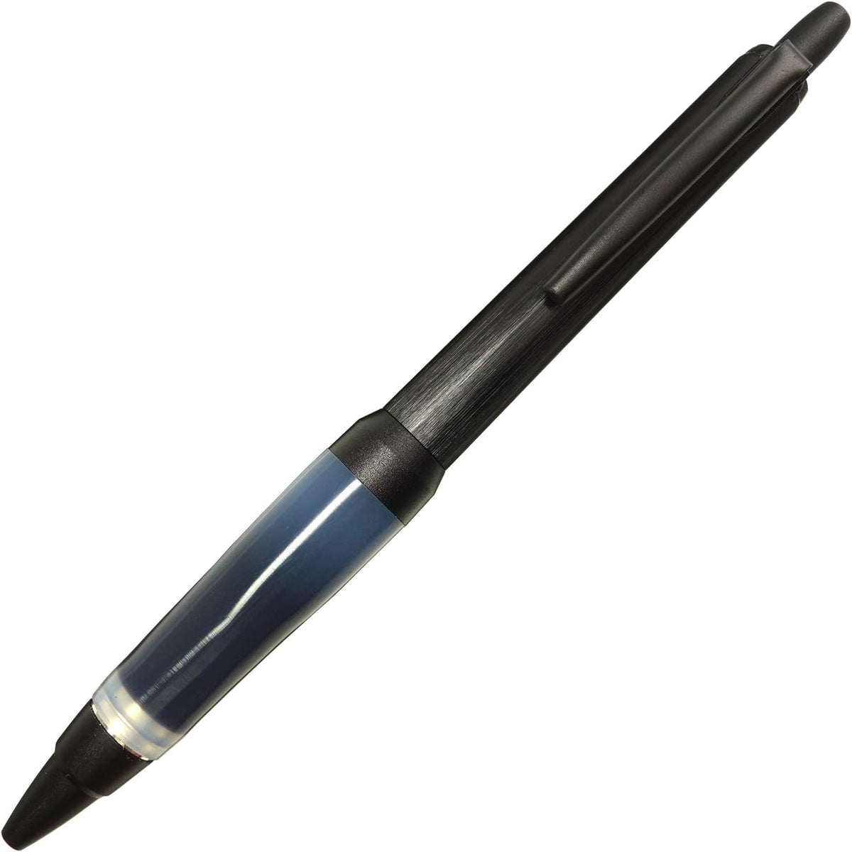 Uni Alpha-Gel Jetstream 0.7mm ballpoint pen front view