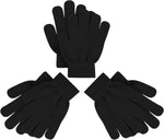 VABX-Purple kids black magic gloves front view