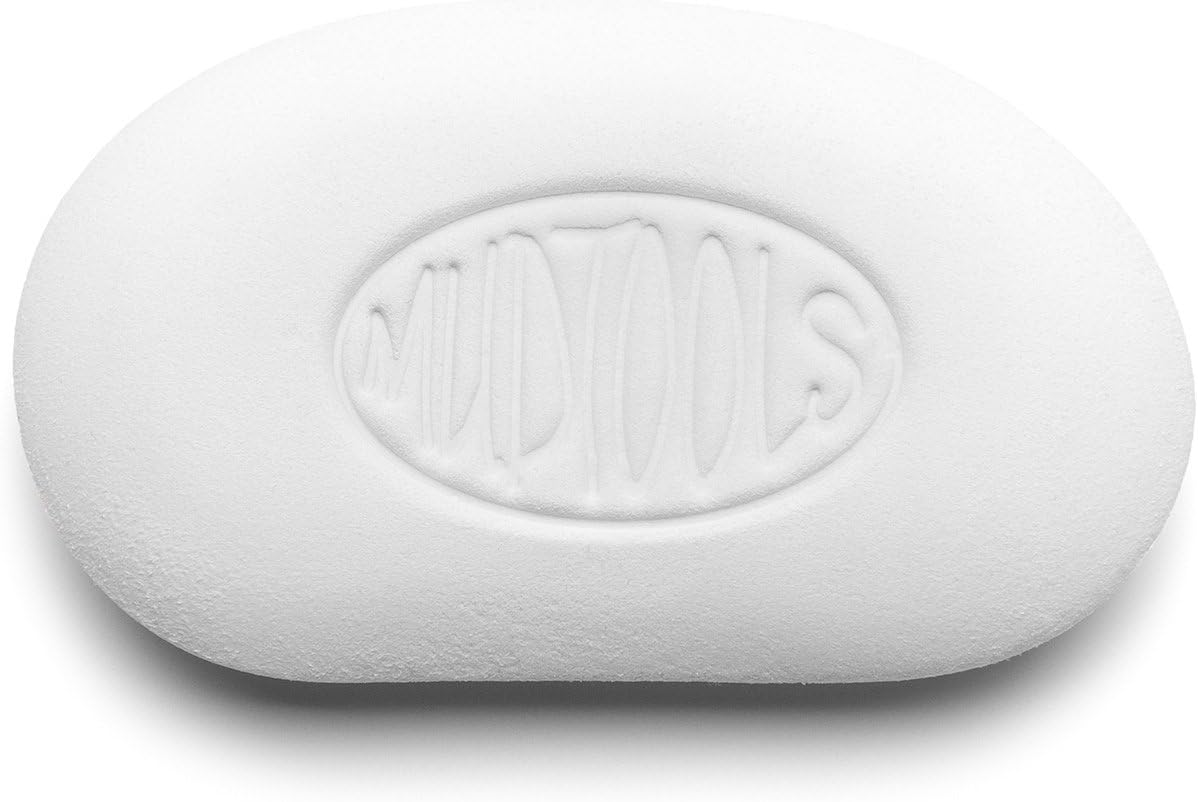 MudTools Blue Workhorse Mudsponge in hand wheel throwing