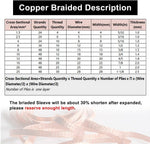QuQuyi copper shielding wire mesh closeup texture