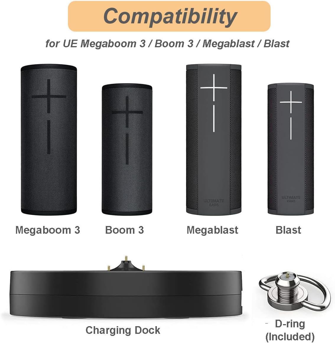 Nisyctk charging dock cradle angled view