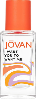 Jovan White Musk travel size perfume side look