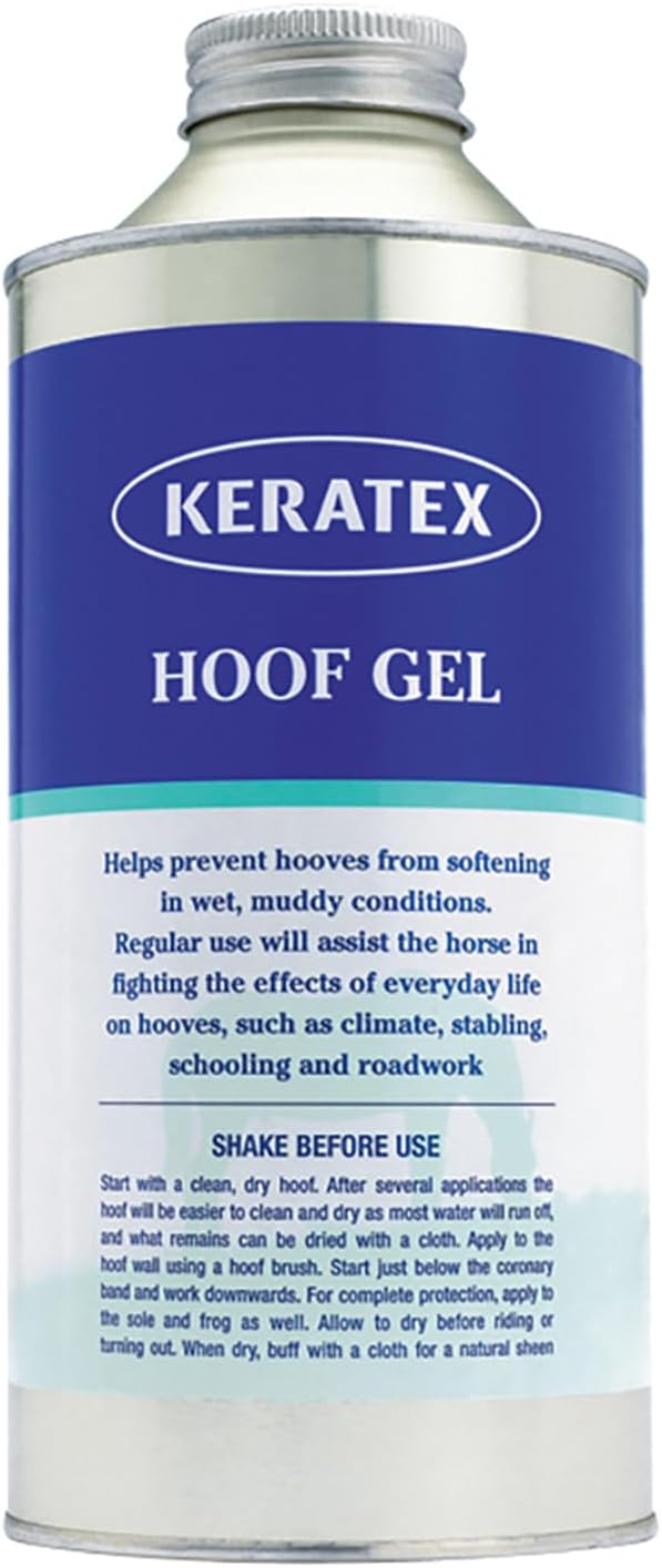 Keratex KHG 1000 Hoof Gel 1 Liter container front view premium horse hoof care treatment