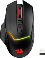 Redragon M690 PRO Wireless RGB Gaming Mouse 8000 DPI Remapping Keys | Cable-Free 0 Delay, Rapid-Fire Macro Keybinds, Vibing Backlight, Ergonomic Grip Body Comfort - Image 10