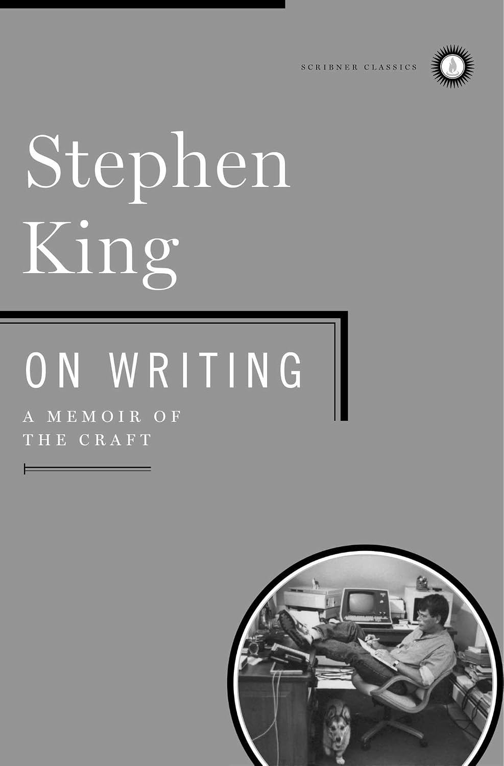 Stephen King On Writing A Memoir Of The Craft Scribner Classics front view book