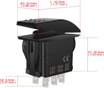 Keing DPDT switch wiring harness connection view