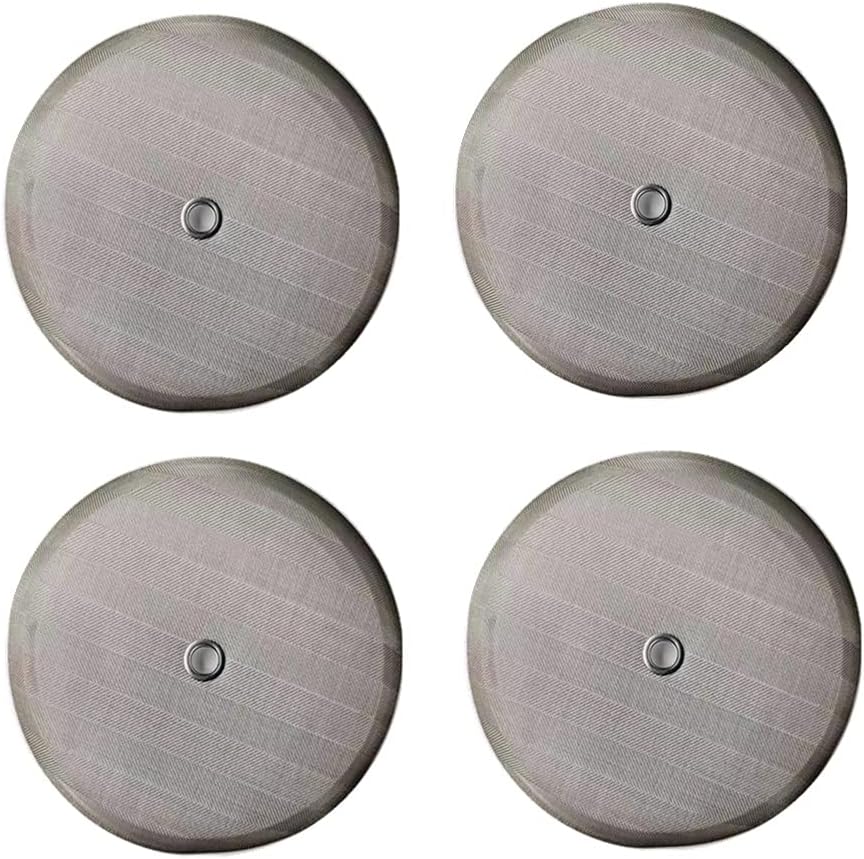 Universal 4 Inch French Press Replacement Screens, Coffee Press Filter | 4 Pack 4 Inch | 100 Mesh | Reinforced Metal Center Ring | 304 Stainless Steel | Fits 34oz 8 Cup 1000ml French Press - Image 9