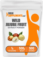 BulkSupplements.com Wild Jujube Extract Powder - Sourced from Jujube Fruit, Herbal Supplement - Gluten Free, 1g per Serving, 250g (8.8 oz) (Pack of 1) - Image 11