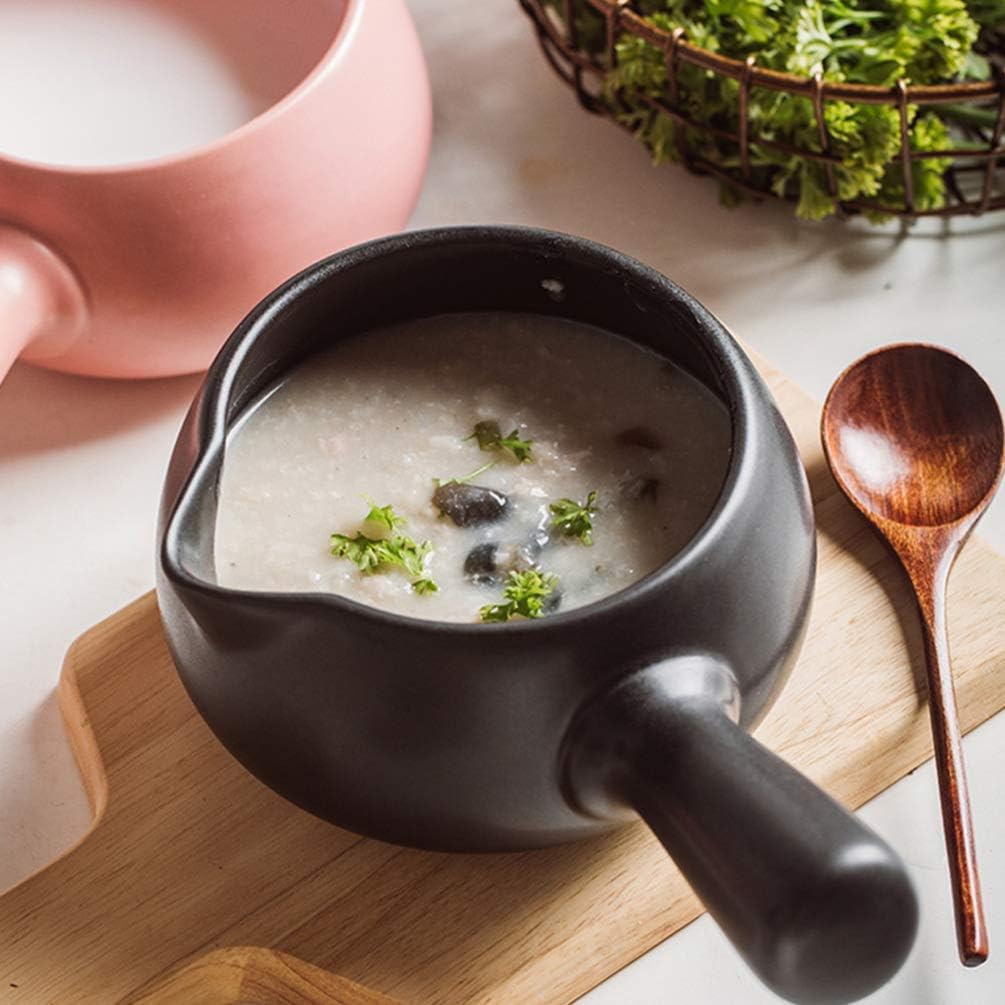 Yarnow creamer pitcher displaying ergonomic side handle