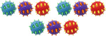 Multipet Spike Ball textured rubber spikes detail
