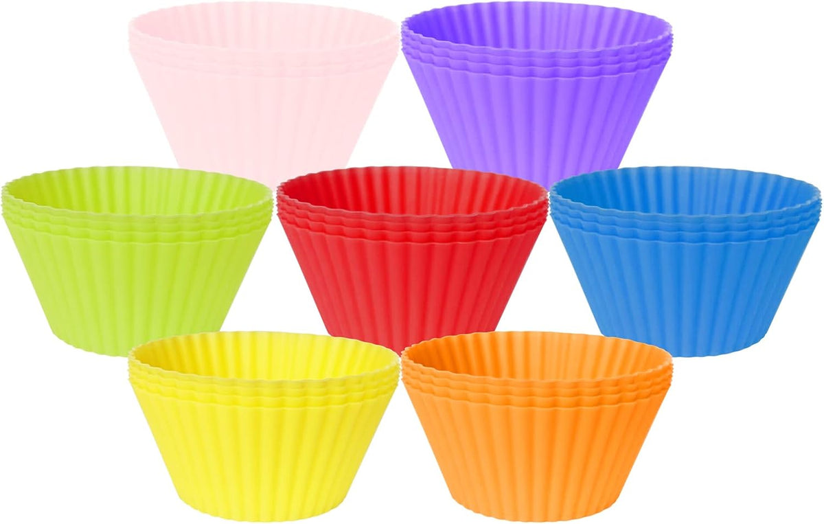 YOLCAR standard size baking cups packaging and set overview