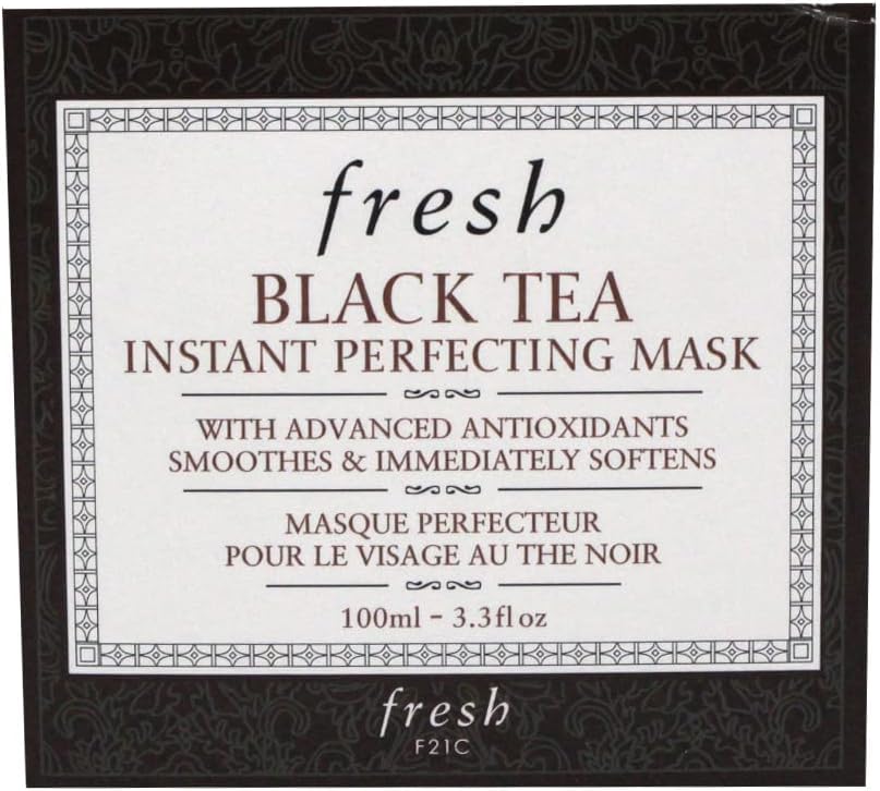 Fresh Black Tea Instant Perfecting Mask front view jar hydrating facial treatment