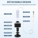 Pawfly aquarium air pump connected to bio sponge filter