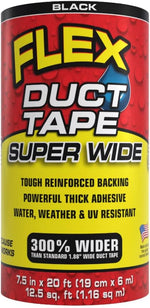 Flex Seal white duct tape brand canister and roll