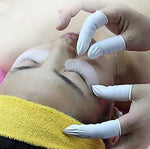 Powder-free non-slip disposable rubber finger gloves layout
