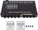 EVGATSAUTO car audio equalizer front view showing tuning dials