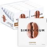 SIMPLY Gum Peppermint, Plastic-Free Natural Chewing Gum, 6 Pack (90 Pieces) | Vegan, Kosher, Non GMO, Aspartame Free and Sorbitol Free - Image 12