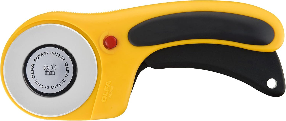 Olfa deluxe rotary cutter 60mm front view