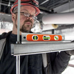 Klein Tools 9-inch torpedo level packaging and full product display.