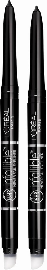 L'Oreal Paris Makeup Infallible Never Fail Original Mechanical Pencil Eyeliner with Built in Sharpener, Navy, 0.008 oz. - Image 13