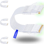 Rapink Patch Cables Cat6/ Cat6a 0.5ft (24 Pack) Slim, Cat6a Ethernet Patch Cable 10G Support, Snagless Cat 6 Patch Cable for Patch Panel to Switch, Flexiable Cat6 Ethernet Cable Black - Image 11
